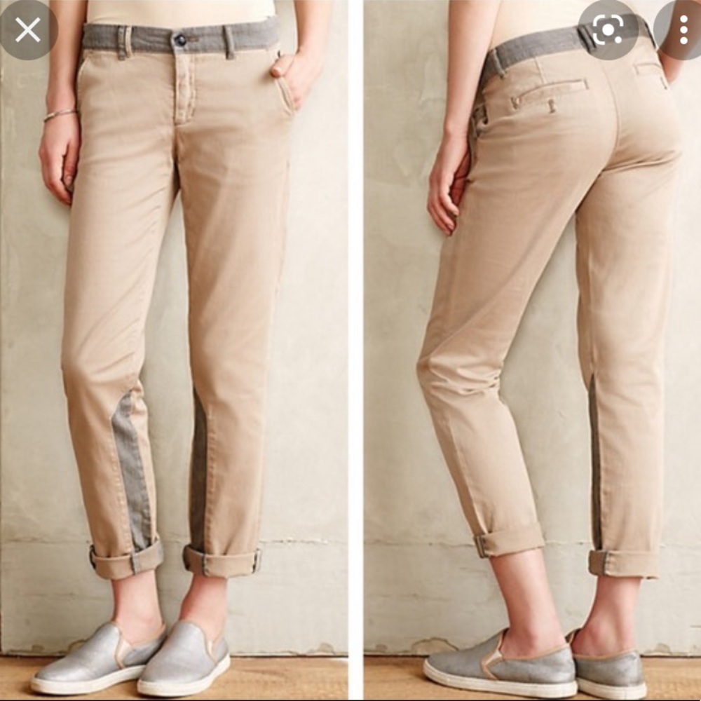 Anthropologie pilcro chino pants. Hyphen fit